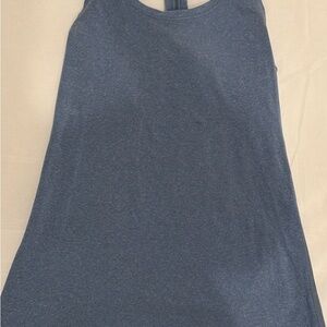 Chic Blue Sleeveless Blouse